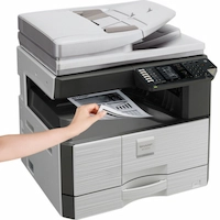 Photocopieur Sharp AR-7024 A6R - A3 Multifonction Monochrome 24 ppm - Livraison Tunisie | IDEAL INFORMATIQUE