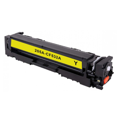 Toner Adaptable HP 205A - CF532A / Yellow - Livraison Tunisie | IDEAL INFORMATIQUE