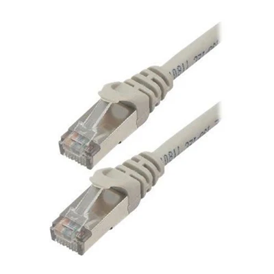 Cordon De Brassage CAT6 FTP 0.25M Gris - Livraison Tunisie | IDEAL INFORMATIQUE