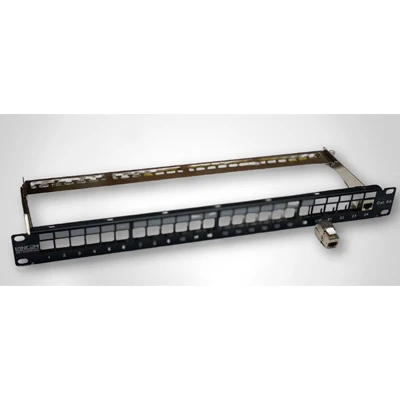 Panneau de Brassage 24 ports STP cat6 VIDE WT-2545 - Livraison Tunisie | IDEAL INFORMATIQUE