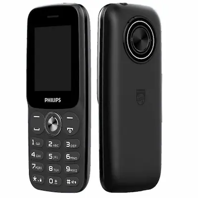 Téléphone portable Philips E2106 Noir - Livraison Tunisie | IDEAL INFORMATIQUE