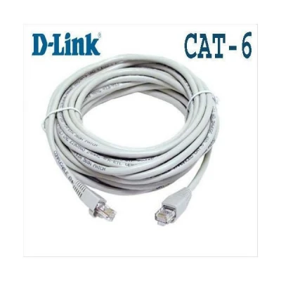 Câble Résau CAT 6 UTP D-LINK / INTELLINET 3m Gris - Livraison Tunisie | IDEAL INFORMATIQUE