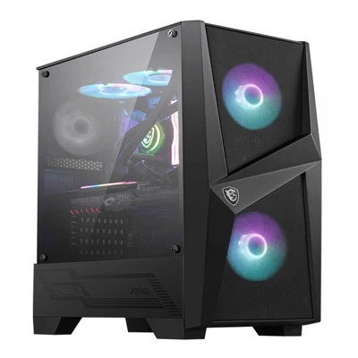 Boitier gamer MSI mag forge 100R - Livraison Tunisie | IDEAL INFORMATIQUE