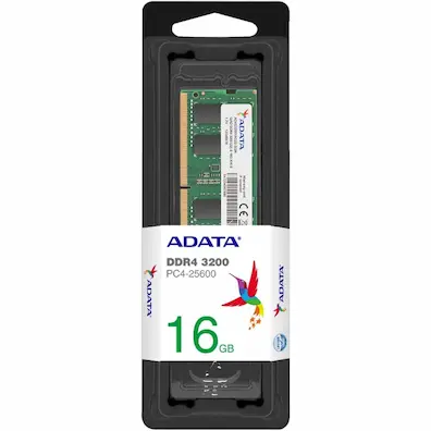 Barrette Mémoire DDR4 16Go 3200MHz Pour Laptop ADATA - Livraison Tunisie | IDEAL INFORMATIQUE