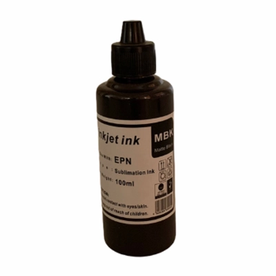 Encre de sublimation 100 ml Noir - Livraison Tunisie | IDEAL INFORMATIQUE