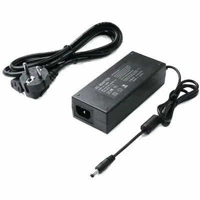 Chargeur AC DC Adapter 12V 5A avec câble alimentation - Livraison Tunisie | IDEAL INFORMATIQUE