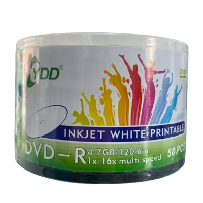 BOBINE DVD-R YDD IMPRIMABLE - Livraison Tunisie | IDEAL INFORMATIQUE