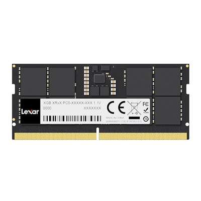 Barrette Mémoire DDR5 16Go 5600MHz SO-DIMM pour laptop LEXAR - Livraison Tunisie | IDEAL INFORMATIQUE