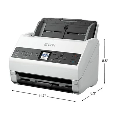 Scanner EPSON workforce DS-730N A4 recto-verso réseau - Livraison Tunisie | IDEAL INFORMATIQUE