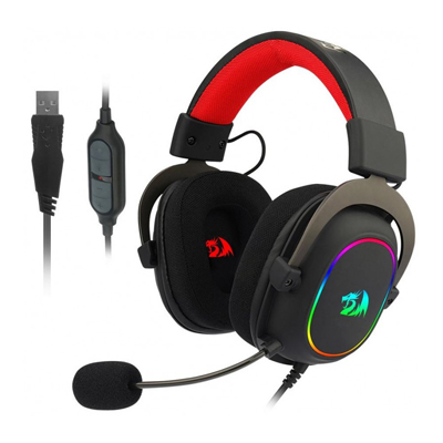Microcasque GAMING REDRAGON ZEUS-X H510 RGB -USB 7.1 - Livraison Tunisie | IDEAL INFORMATIQUE