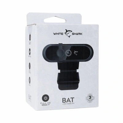 Webcam WHITE SHARK GCW 005 FULL HD - Livraison Tunisie | IDEAL INFORMATIQUE