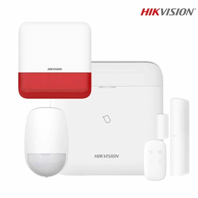 Kit Alarme HIKVISION Sans Fil AXE PRO ( Centrale AX-PRO + Detc +Contact + Télecommande + Sirene) DS-PWA64-KIT-WB - Livraison Tunisie | IDEAL INFORMATIQUE