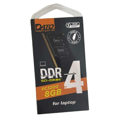 Barrette Mémoire DDR4 8Go 3200Mhz Pour Laptop DATO So-dimm - Livraison Tunisie | IDEAL INFORMATIQUE